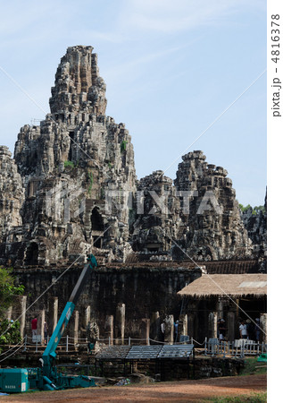 修復が進むアンコールトム  4816378