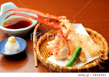 ズワイガニの天ぷら ズワイガニの天ぷら 4816491