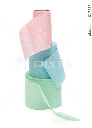 Three rolls of the toilet paper 4817315