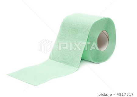 Roll green toilet paper 4817317