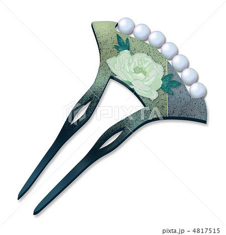 かんざし 02　牡丹 4817515