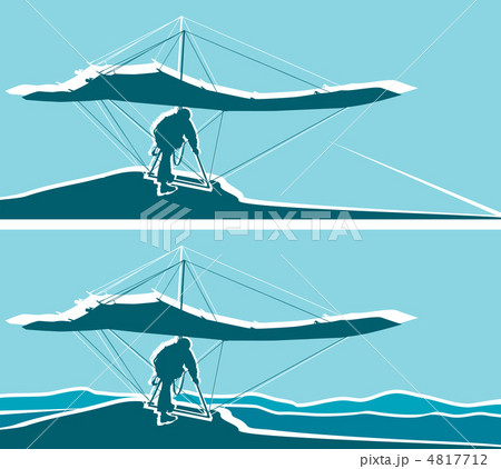 Hang glider. Hang glider. 4817712