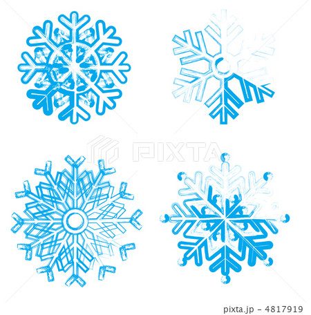 Ice Snowflakes. Vector 4817919