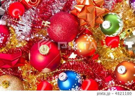 christmas balls and tinsel 4821180