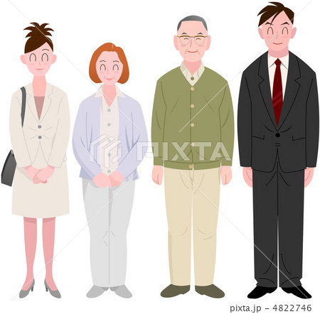 老夫婦と若夫婦 老夫婦と若夫婦 4822746