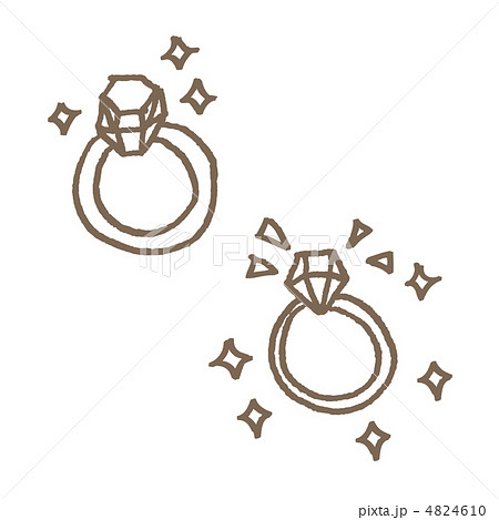指輪のイラストのイラスト素材 4824610 Pixta