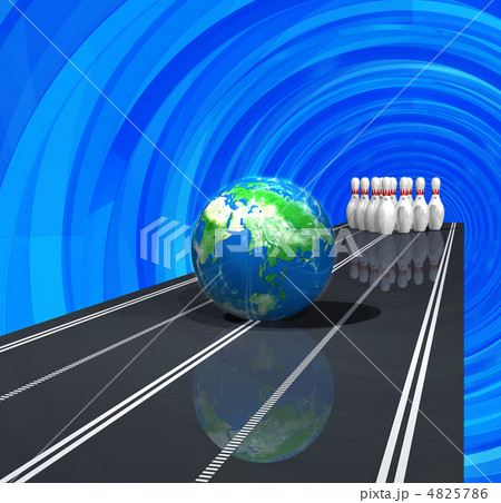 地球でボーリング大会 4825786