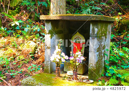 森を見守るお地蔵様 4825972