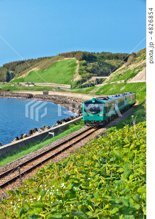 青森　深浦町　五能線 4826854