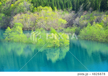 秋田　仙北市　宝仙湖 4826878