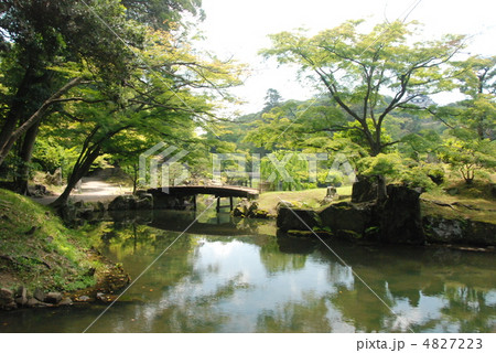 彦根城の「玄宮園」（滋賀県彦根市金亀町） 4827223