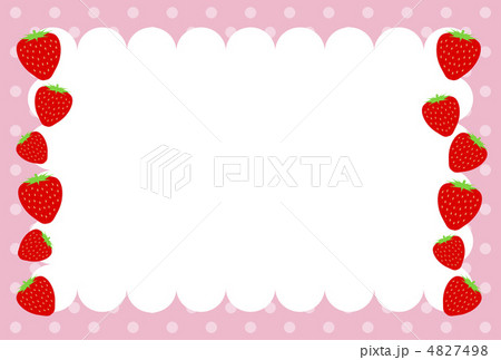 イチゴのフレーム 4827498