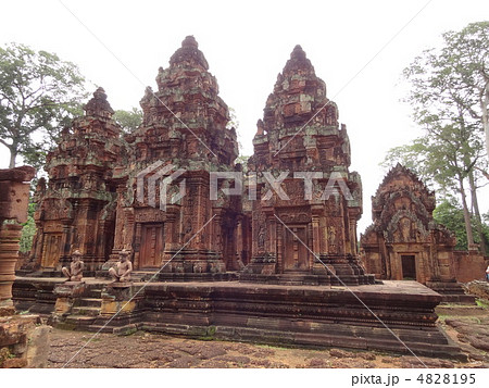 カンボジア バンテアイスレイ遺跡 カンボジア バンテアイスレイ遺跡 4828195