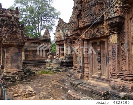 カンボジア バンテアイスレイ遺跡 カンボジア バンテアイスレイ遺跡 4828199