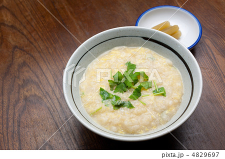 三つ葉と卵のおじや 4829697