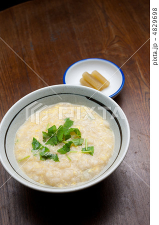 三つ葉と卵のおじや 4829698