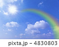 青空にかかる虹 4830803