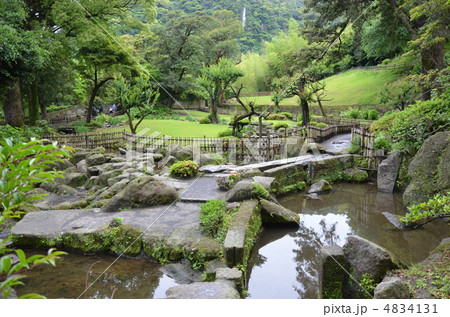 仙巌園 曲水の庭 4834131