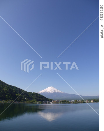 河口湖より富士山 河口湖より富士山 4835180