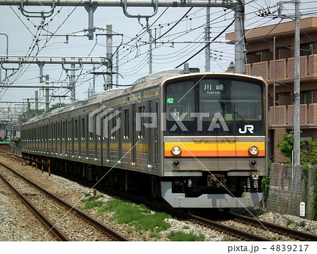 南武線　205系　西府駅 4839217