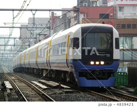 特急新宿わかしお　回送　255系　秋葉原駅 4839423