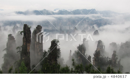 張家界の風景 4840637