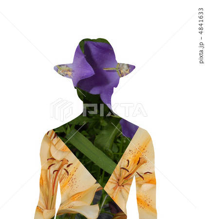 Man in a lilac hat and yellow shirt. Man in a lilac hat and yellow shirt. 4841633