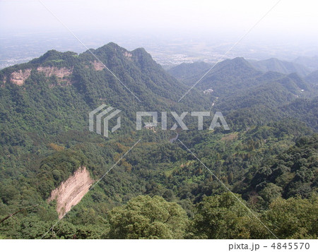 中国、青城山山頂より 中国、青城山山頂より 4845570