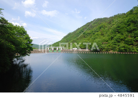 妙義湖と中木ダム　群馬県 4845591