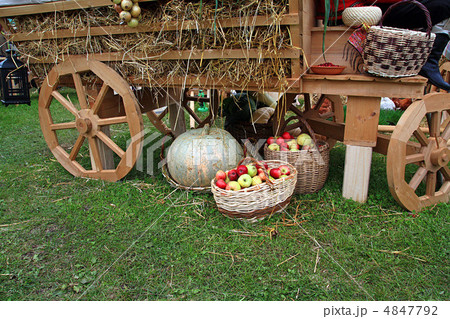 wheel of the old-time cart wheel of the old-time cart 4847792