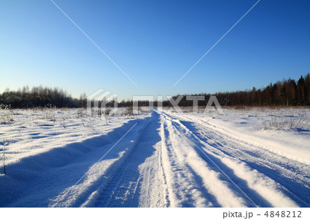 winter road winter road 4848212