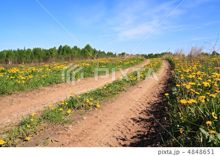 aging rural road aging rural road 4848651