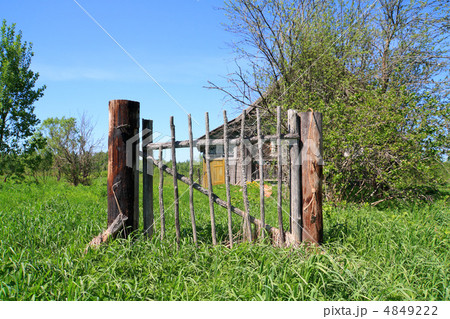 aging wicket in abandoned house aging wicket in abandoned house 4849222