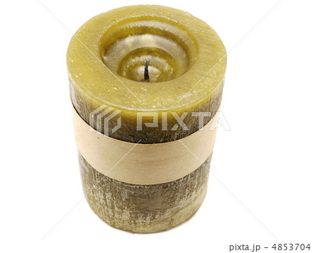 Candle on a white background 4853704