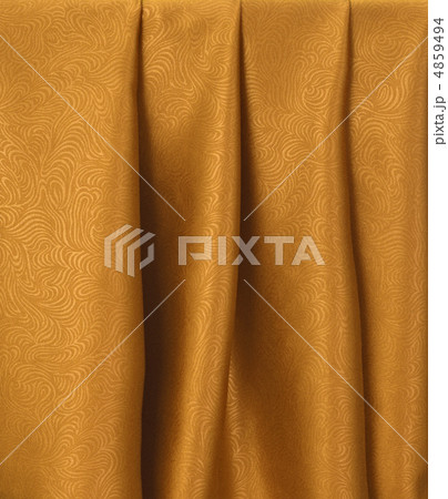 Golden satin fabric 4859494