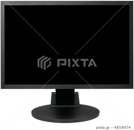 Computer monitor isolated on white Computer monitor isolated on white 4859974