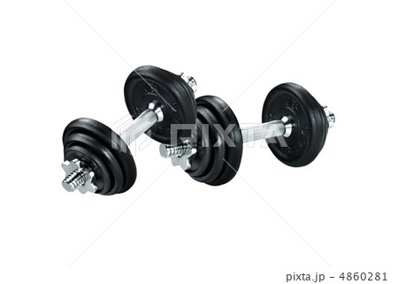 Weights, isolated on white Weights, isolated on white 4860281