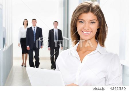 Young business woman Young business woman 4861580