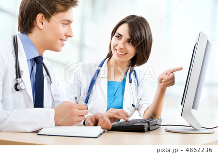 Doctor and olleague Doctor and olleague 4862236