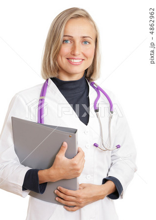 Smiling female doctor Smiling female doctor 4862962