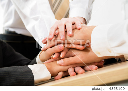 Business people hands 4863100