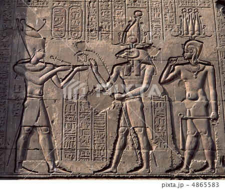 ラムセウムのレリーフ 4865583