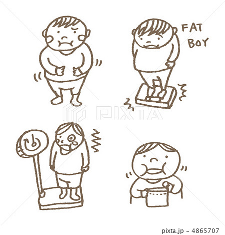 太った男性 4865707