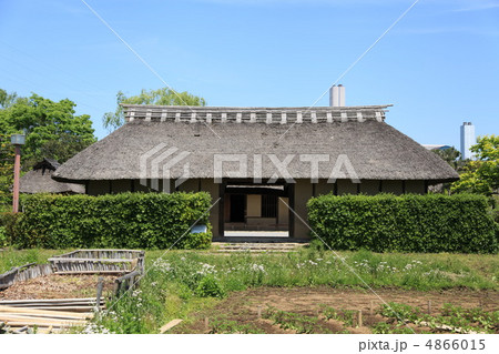 旧武笠家表門-浦和くらしの博物館民家園にて 旧武笠家表門-浦和くらしの博物館民家園にて 4866015