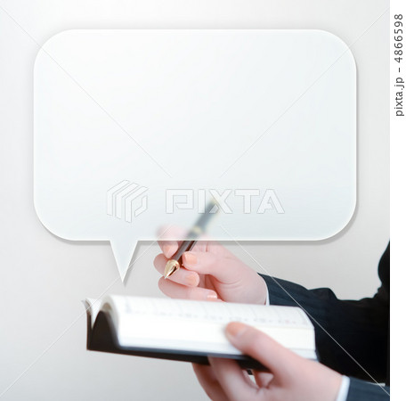 OLがメモをする OLがメモをする 4866598