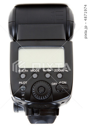 Photo flash in black plastic body 4871974