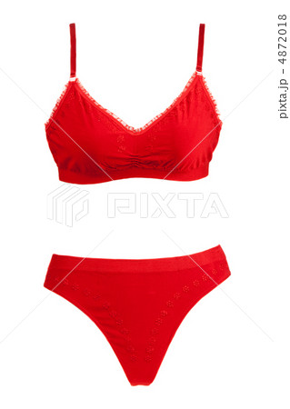 Kit red panties and bra 4872018