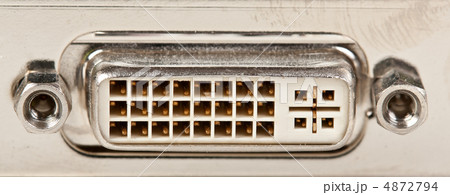 old beige monitor jack 4872794