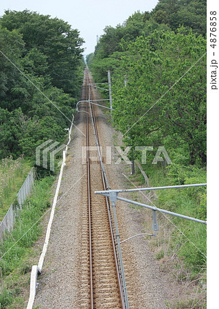 まっすぐな線路 まっすぐな線路 4876858