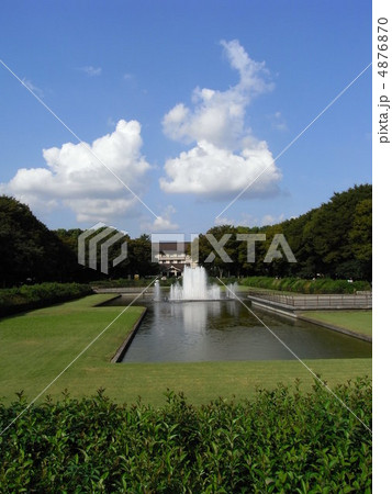 上野公園から見た国立博物館 上野公園から見た国立博物館 4876870